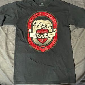 Vans California Originals Navy Blue Tee - S